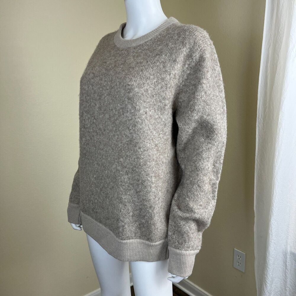 Wallace & Barnes Unisex Wool Llama Alpaca Crewneck Sweater Outdoor Casual Winter - Picture 10 of 15